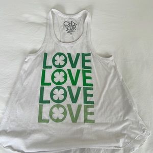 Chaser “LOVE” tank ☘️ size S